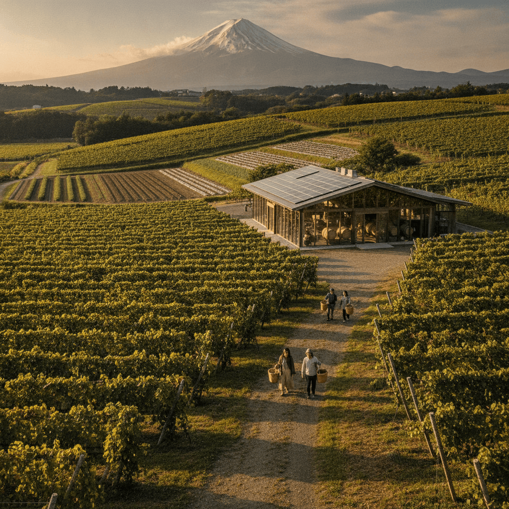山梨ワイナリー完全ガイド:甲州と持続可能な未来を巡る旅山梨 ワイナリー